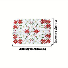 1pc Christmas Printed Tablecloth Party Table Decoration