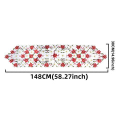 1pc Christmas Printed Tablecloth Party Table Decoration