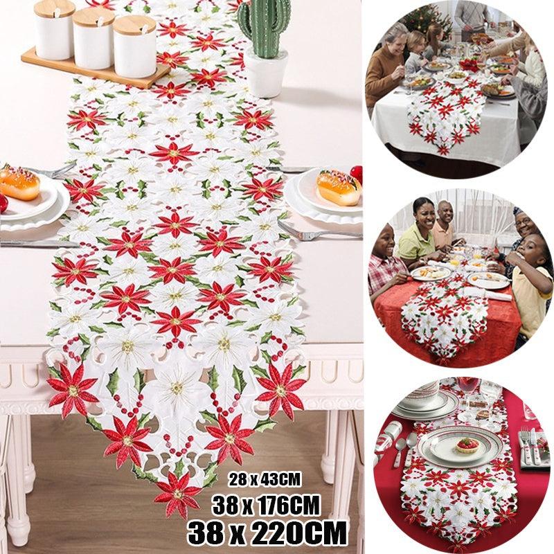 1pc Christmas Printed Tablecloth Party Table Decoration