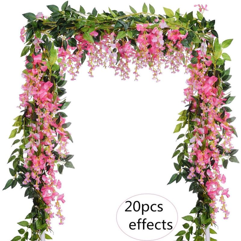 Real Touch Rattan Arrangement for Weddings and Home Decor