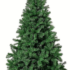 1pc Artificial Christmas Tree Spruce Hinged Xmas Tree Metal Stand Indoors&Outdoo