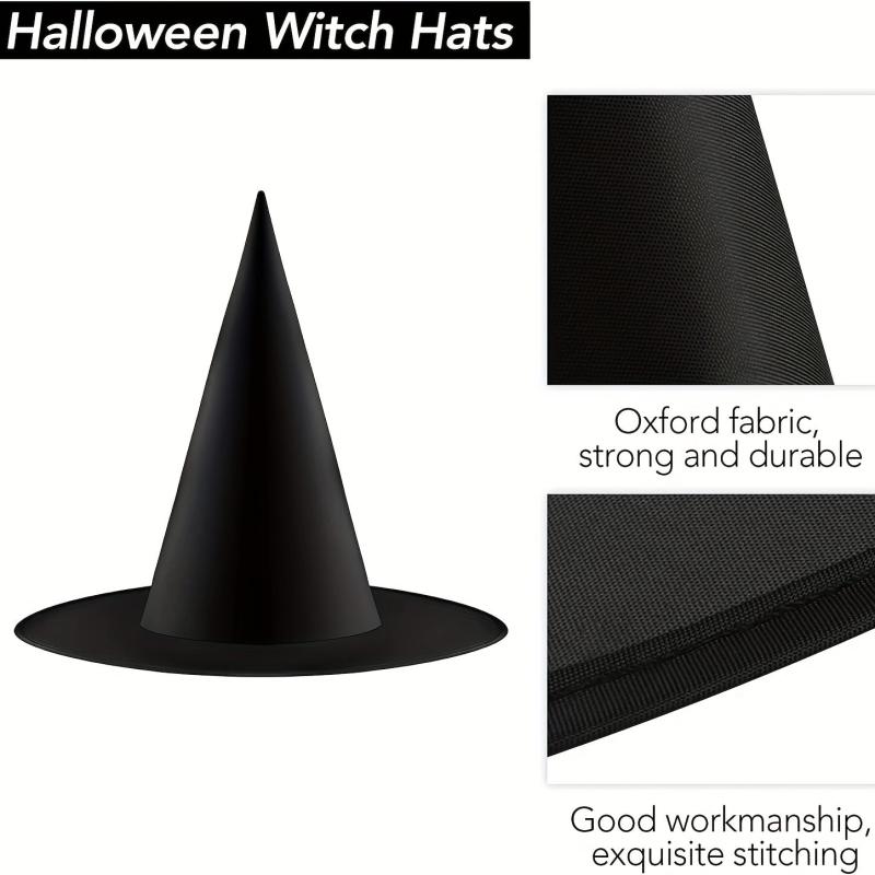 5pcs Witch Hats for Halloween Costume and Party Accessories