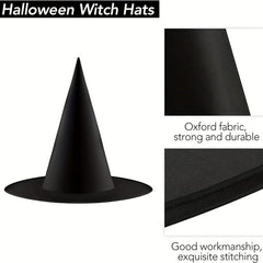 5pcs Witch Hats for Halloween Costume and Party Accessories