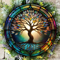 3D Tree Of Life Stained Suncatcher Four Seasons Col...