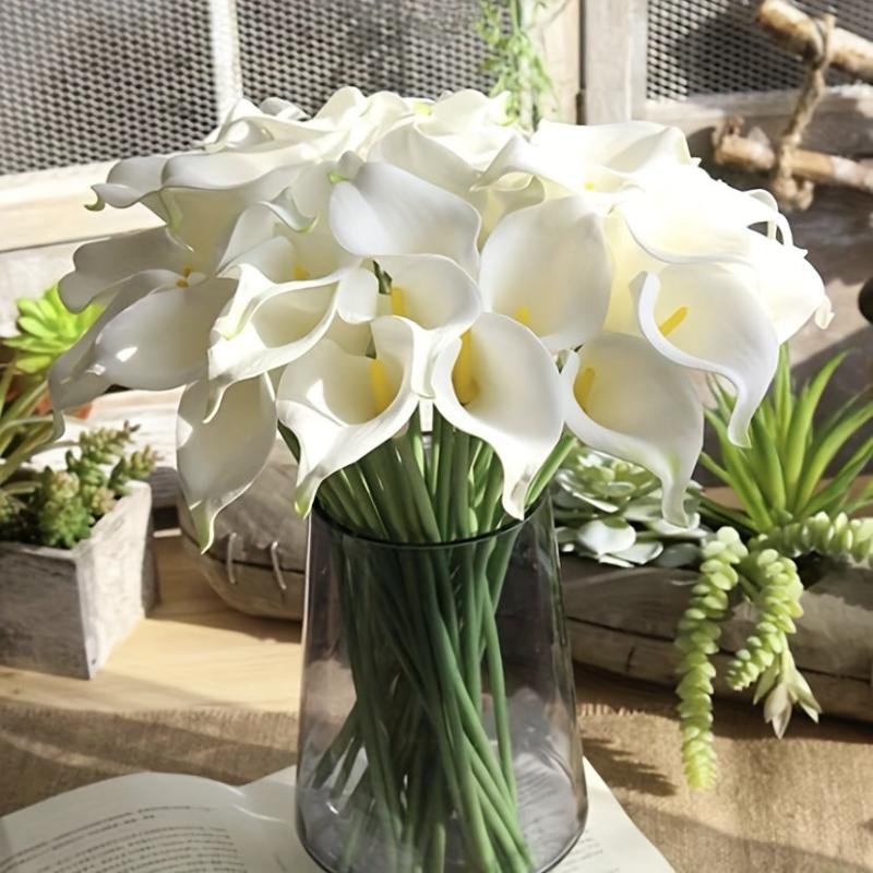 6pcs Artificial Calla Lily for Home Decor and Holidays