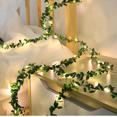 6.6ft LED Green Rattan Copper Wire Light String Wedding Decoration