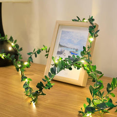 6.6ft LED Green Rattan Copper Wire Light String Wedding Decoration