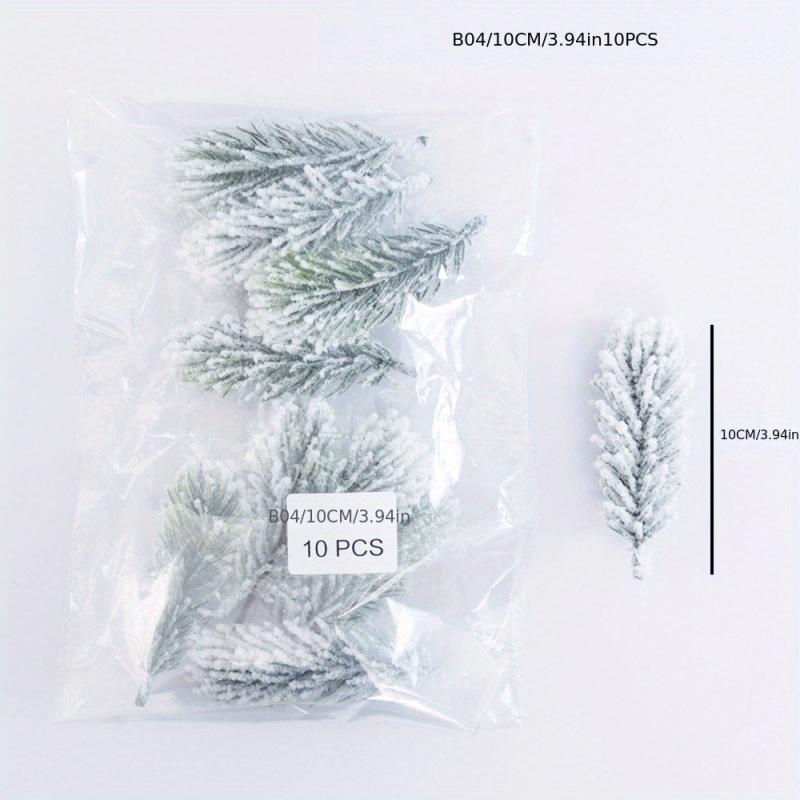 Flocked Plants Branches for Wedding Home Party Decor DIY Christmas Tree