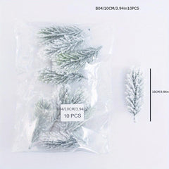 Flocked Plants Branches for Wedding Home Party Decor DIY Christmas Tree