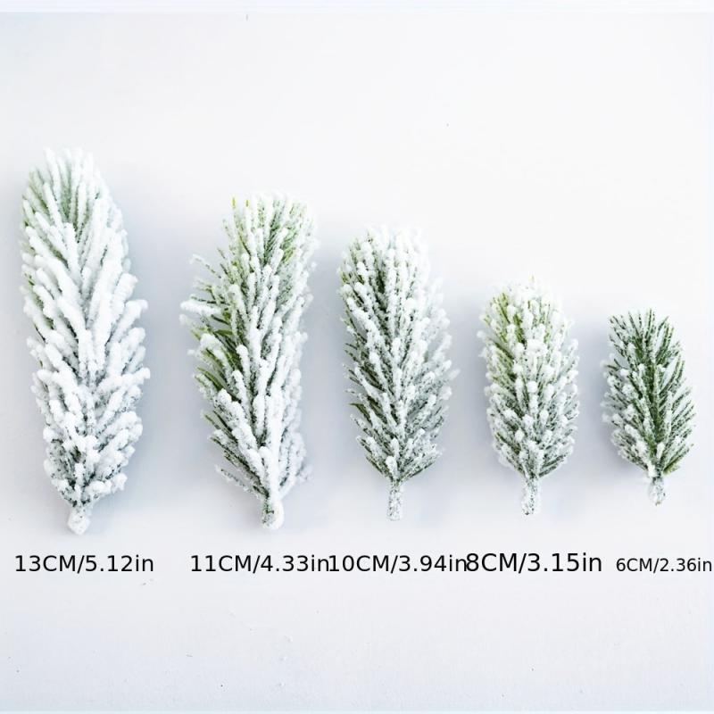 Flocked Plants Branches for Wedding Home Party Decor DIY Christmas Tree