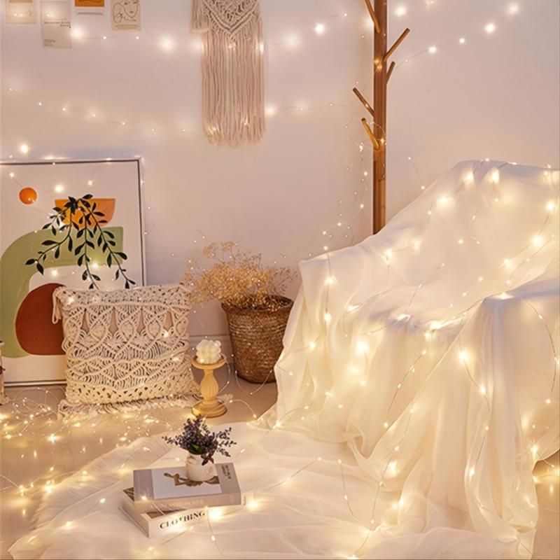 LED String Lights 28ft 9 84ft 16 4ft 32 8ft Fairy Decor Lights