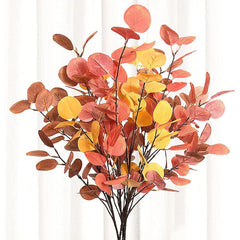 Artificial Eucalyptus Stems Fall Decorations With Fall Eucalyptus Leaves