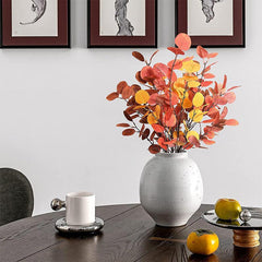 Artificial Eucalyptus Stems Fall Decorations With Fall Eucalyptus Leaves