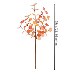 Artificial Eucalyptus Stems Fall Decorations With Fall Eucalyptus Leaves