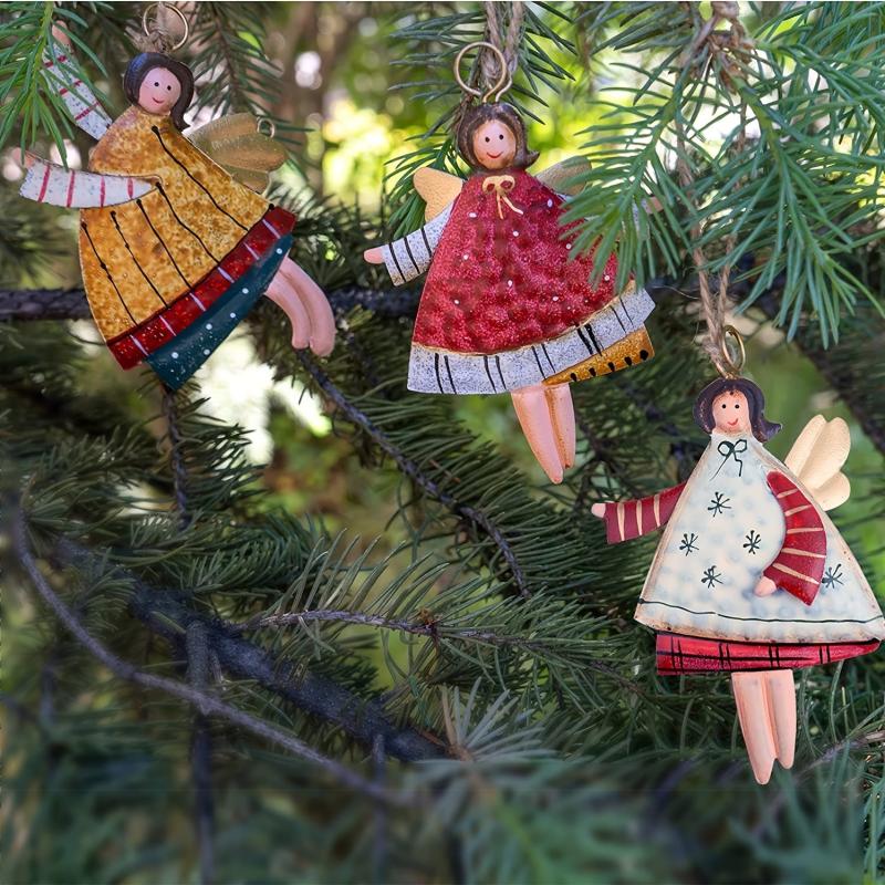 Christmas Angel Girl Tree Decoration Pendant
