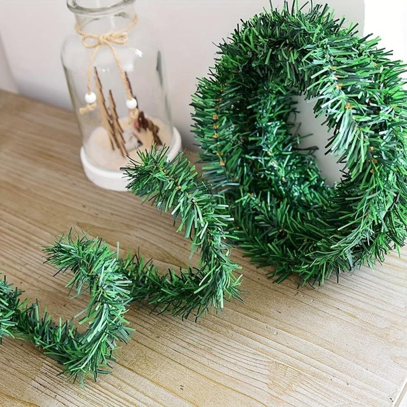 18ft Christmas Pine Garland Greenery Holiday Wedding Decoration