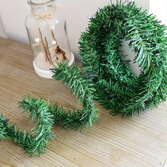 18ft Christmas Pine Garland Greenery Holiday Wedding Decoration