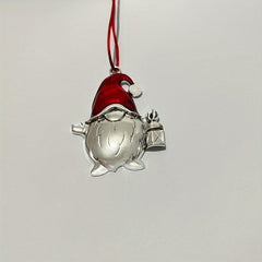 1pc Metal Christmas Tree Ornament Handcrafted Holiday Ornaments