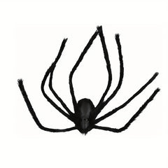 Halloween Giant Spider Soft Hairy Scary Spider For Outdoor & Indoor Decoration