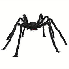 Halloween Giant Spider Soft Hairy Scary Spider For Outdoor & Indoor Decoration
