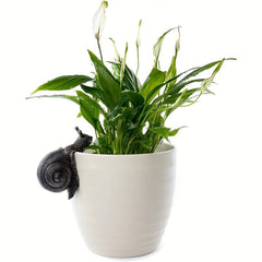 Snail Figure Plant Pot Hanger Decorative Ornament
