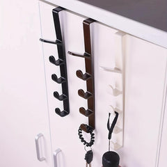 1pc Door Rear Hook Wardrobe Cabinet Storage Rack Hanger Clothes Hook