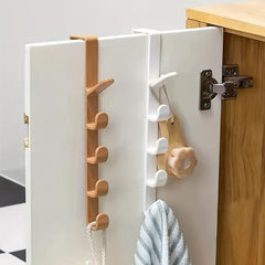 1pc Door Rear Hook Wardrobe Cabinet Storage Rack Hanger Clothes Hook