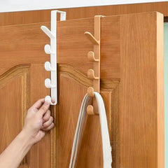 1pc Door Rear Hook Wardrobe Cabinet Storage Rack Hanger Clothes Hook