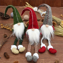 3pcs Swedish Gnome Christmas Plush Toy Shelf Sitters