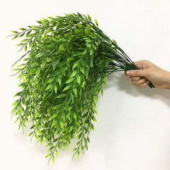 UV Resistant Artificial Weeping Willow Plant for Indoor and Outdoor Decor
