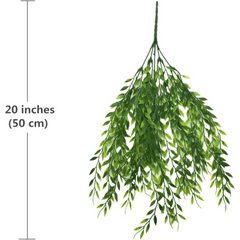UV Resistant Artificial Weeping Willow Plant for Indoor and Outdoor Decor