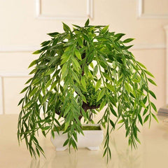 UV Resistant Artificial Weeping Willow Plant for Indoor and Outdoor Decor