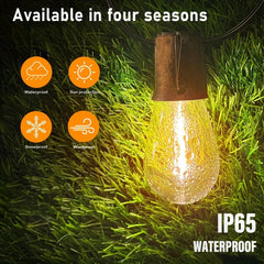 LED Solar String Light IP65 Waterproof Outdoor Christmas Decoration Bulb