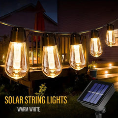 LED Solar String Light IP65 Waterproof Outdoor Christmas Decoration Bulb