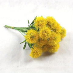 5pcs Realistic Chrysanthemum & Dandelion Plants for Home & Wedding