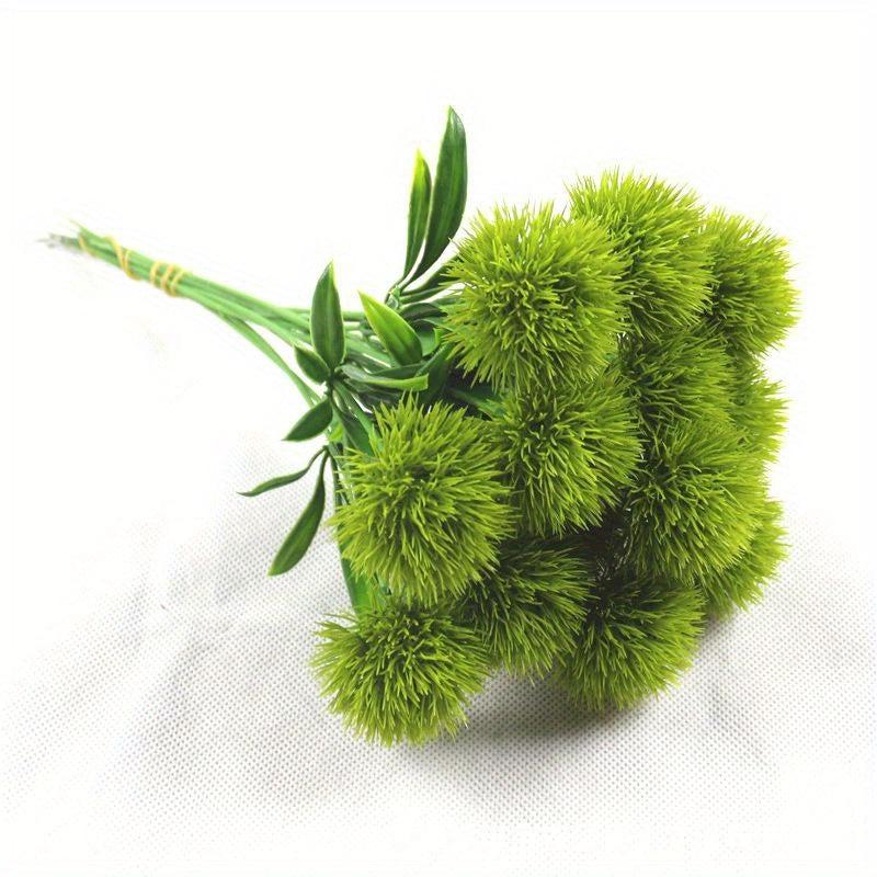 5pcs Realistic Chrysanthemum & Dandelion Plants for Home & Wedding