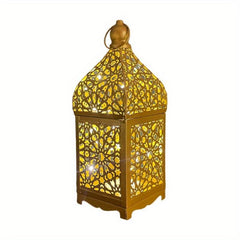 Moroccan Lantern LED Wind Light Retro Decor for Weddings