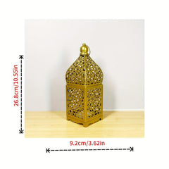 Moroccan Lantern LED Wind Light Retro Decor for Weddings