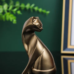 Bronze Cat Decor Scene Room Decoration