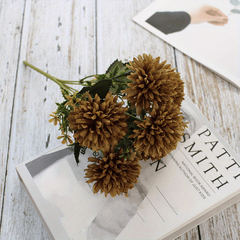 Chrysanthemum Ball Bouquet Flowers Bridal Wedding Bouque