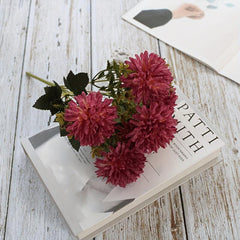 Chrysanthemum Ball Bouquet Flowers Bridal Wedding Bouque