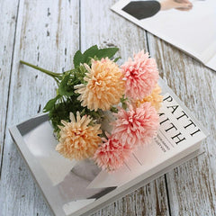 Chrysanthemum Ball Bouquet Flowers Bridal Wedding Bouque