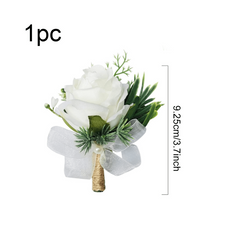 Stylish Boutonniere for Men - Perfect for Weddings, Groomsmen, Anniversaries