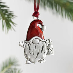 Christmas Tree Pendant Metal Hanging Ornament Holiday Accessory