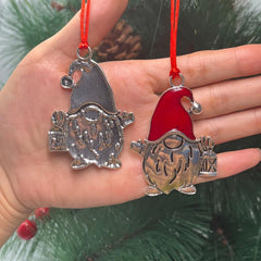 Christmas Tree Pendant Metal Hanging Ornament Holiday Accessory
