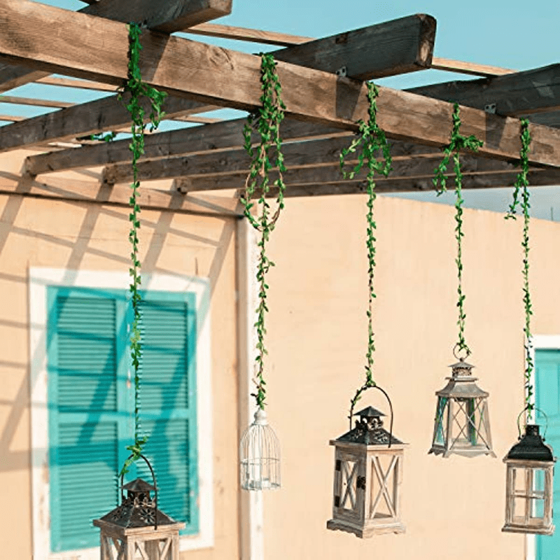 Green Artificial Vine Party Garland Silk Flower Home Decor