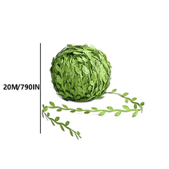 Green Artificial Vine Party Garland Silk Flower Home Decor