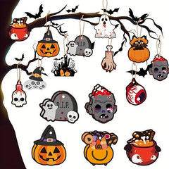 12pcs Halloween Hanging Ornaments for Celebrations