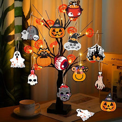 12pcs Halloween Hanging Ornaments for Celebrations
