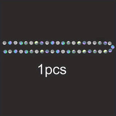 Iridescent Circle Garlands Holographic Streamer for Party Decor
